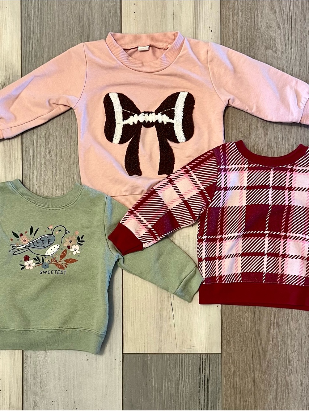 Baby Girl Fall and Christmas Sweater Bundle